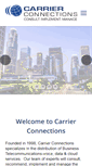 Mobile Screenshot of carrierconnections.com
